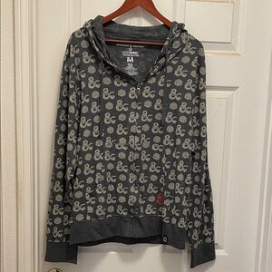Loot Wear Exclusive Dungeons & Dragons
Long Sleeve Zipper Hoodie - Men's Size M.